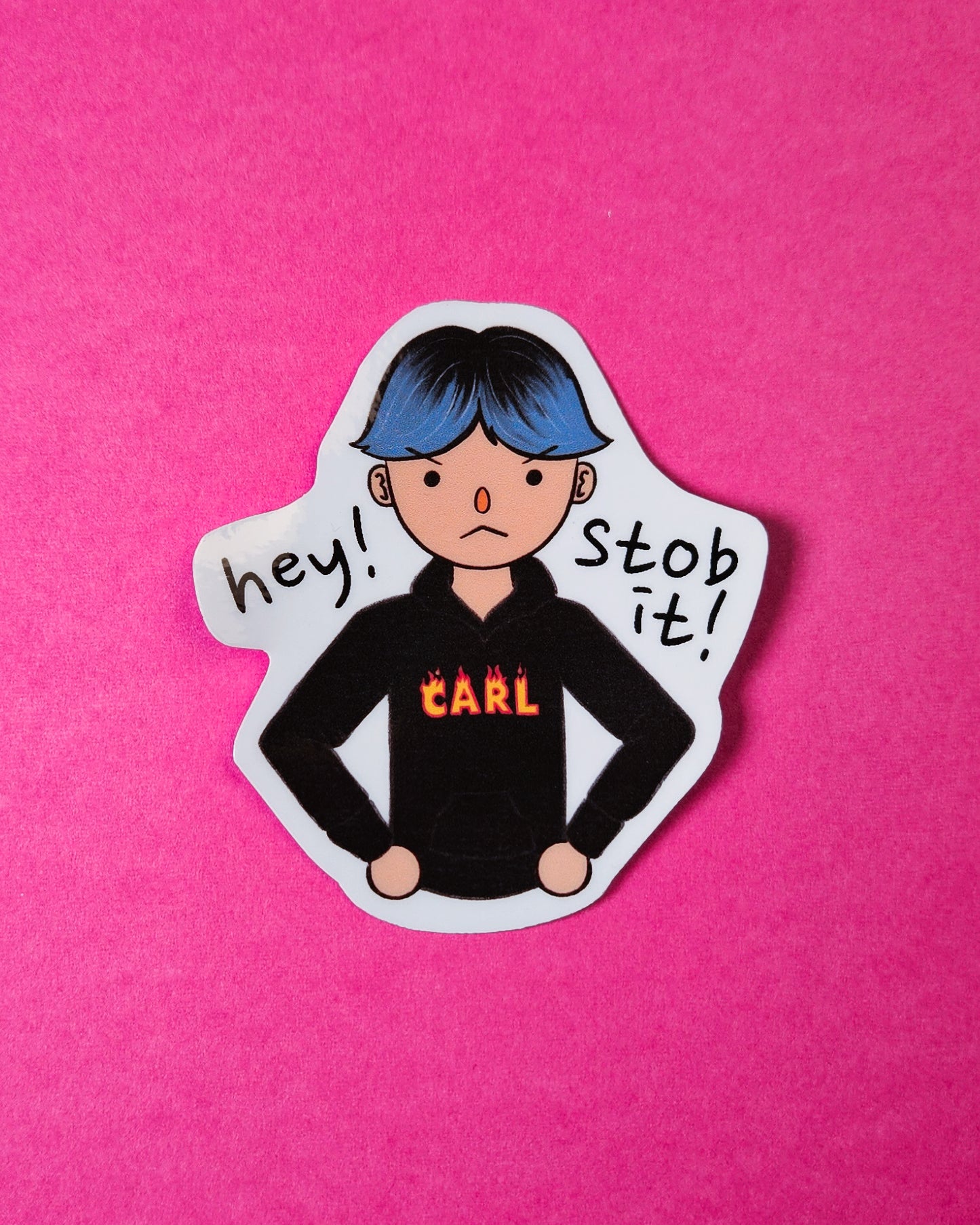 Carl Sticker - Hey, Stob It