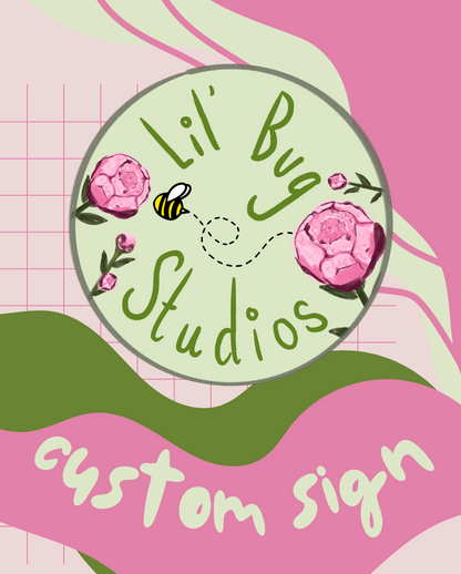 Custom Sign Design - Deposit